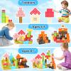 110PCS Magnetic Blocks - Build Mine Magnet World Magic Teleport Pipes Set, Building STEM Sensory Toddler Toys for 3+ Year Old Boys & Girls, Compatible with All Magworld 1 Magnetic Blocks Kids Toys view 3