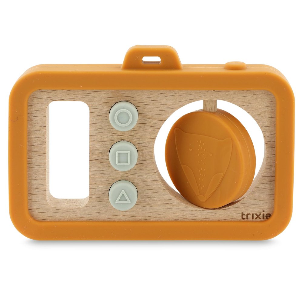 Trixie Wooden Baby Camera Silicone Mr. Fox