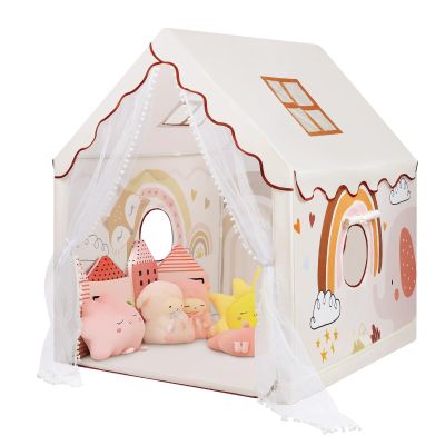 Kids Tent Animals Toddler Playtent for Boys Girls,Large and Foldable Kids Playhouse with Windows, Portable and Lightweight Play Tent Indoor&Outdoor for Gift to Toddlers