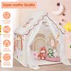 Kids Tent Animals Toddler Playtent for Boys Girls,Large and Foldable Kids Playhouse with Windows, Portable and Lightweight Play Tent Indoor&Outdoor for Gift to Toddlers view 2