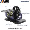 AMK Overdrive 30% Metal Differential Gearbox with POM Skid Plate for 1/10 Scale LCG Transmission, Compatible with RC Crawler Axial SCX10, Capra, Element, Gspeed, and DIY Chassis (Purple) view 4
