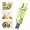 3 in 1 Multifunctional Cup Lid Cleaner, Portable Crevice Cleaning Brush Set for Baby Bottle Gap Tight Spaces view 1