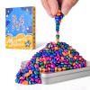 LCVUUK Magnetic Putty Stones,Multicolor More Than 600 Weak Magnetic Smooth Ferrite Pebbles, Magnet Rock Desk Toys and Time-Killer for Adults view 1