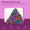 LCVUUK Magnetic Putty Stones,Multicolor More Than 600 Weak Magnetic Smooth Ferrite Pebbles, Magnet Rock Desk Toys and Time-Killer for Adults view 2