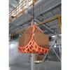 GZHERVICES Cargo Lifting Nets, Lifting Straps for Hoist, Flat Nylon Sling Hoisting Net, Lifting Net Straps, for Loading and Unloading Cargo(3.28x3.28ft -10cm - 400kg) view 2