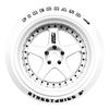 FIRE BRAND RC Element-DSR PRO Series 5 Beveled HDPE Competition Tires, RC Drift Set Black/Chrome On-Road RC Drift (1:10 Scale) Adjustable Hub Off-Sets (Set of 4), RC Drift Wheels, RC Drift Tires view 4