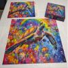 Crown Point Graphics Rainbow Sea Turtle 500 Piece Jigsaw Summer Puzzle, Soft Touch Design, Made in USA view 3