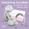 2-in-1 Baby Ear Muffs Noise Protection - Baby Headphones for Noise & Plane Travel - 2 Headbands - Toddler Ear Protection for Infant & Toddler Travel Essential, Age 1-36 Months view 3