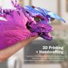 2 Pack Feathered Wyvern 3D Printed Articulated Dragon, Collectible Fantasy Dragon Figure for Anxiety Relief, Desktop PetStarguardian+Bloodflare view 4