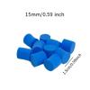 10Pcs ANT Habitat ANT Farm Test Tube Sponge Plug Feeding Accessories, Diameter 15mm view 2