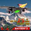 jaming Dragon Remote Control Airplanes, 2.4G EPP Foam Pterodactyl Hobby RC Airplanes with 6-Axis Gyro, Easy to Fly RC Glider for Kids, Stunt Roll & 360 Flip, Fighter Jet Toy Gift view 3