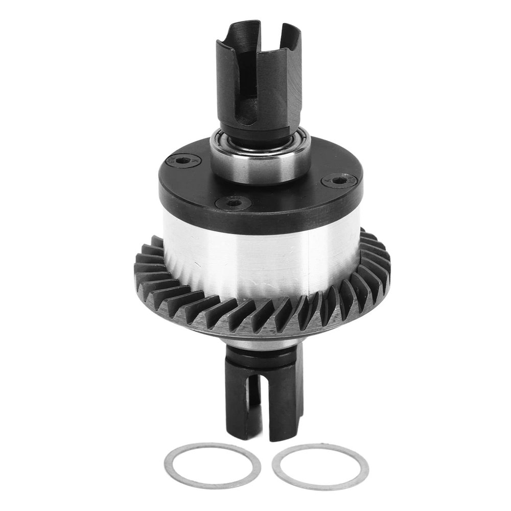 FUZHUI RC Vehicle Differentials, RC Differential Gear, RC Car Metal Differential Kit, Premium RC Front Rear Differential Gear for ZD Racing MX 07 4WD, Durably Aluminum Alloy and Steel Construction