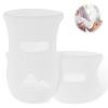 2 Pack Silicone Sleeve for Avent Natural Glass Baby Bottles Anti Breakage Baby Bottle Holder Insulated Natural Silicone Bottle Cover Compatible Avent Glass Natural Baby Bottle 4/8 oz BPA Free view 1