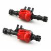 2pcs Metal Front and Rear Axle Housing with Differential Cover 300g for Traxxas TRX4 1/10 RC Crawler Car Upgrade Parts(Black) view 4