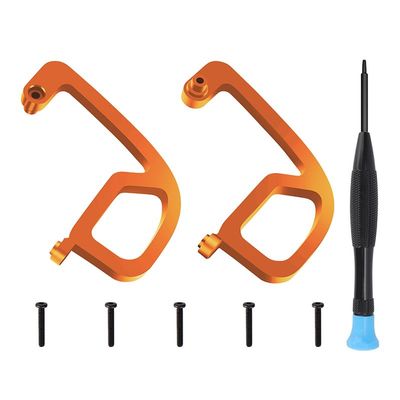 ABZEKH Drone Accessories for Gimbal Bumper for DJI Avata 2 Drone Guard for PTZ Protect Bar Aluminum Alloy Anti-Collision Camera Lens Protector for Avata2 Accessories(Orange Gimbal Bumper)