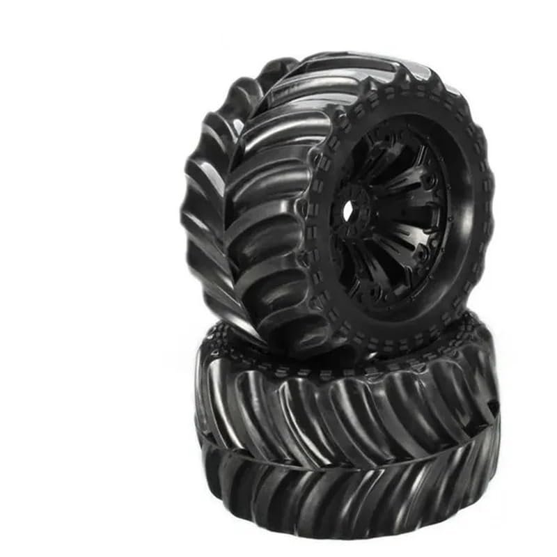 2pcs 140mm Tire Wheel Tyre EA1020 for JLB for Racing for Cheetah 11101 21101 J3 for Speed 1/10 RC Car Upgrade Parts Spare Accessories