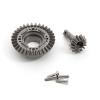40CR Steel Differential Ring Gear Output Gears Set 8578 8579 for Traxxas for UDR for Unlimited for Desert Racer 1/7 RC Car Parts Accessories(Rear) view 4