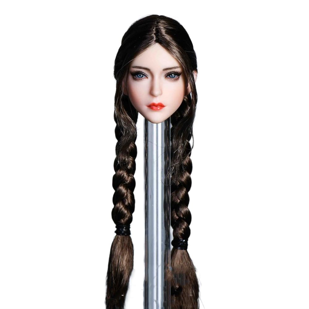 Fremego 1/6 Scale Beauty Asia Girl Head Sculpt Makeup Ver for 12inch Figure
