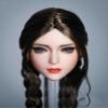 Fremego 1/6 Scale Beauty Asia Girl Head Sculpt Makeup Ver for 12inch Figure view 3