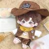 niannyyhouse 10cm 20cm Plush Doll Clothes Hat T-Shirt Pants Scarf Vest Shoes Denim Outfit Doll Dressup (20cm) view 2