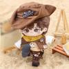niannyyhouse 10cm 20cm Plush Doll Clothes Hat T-Shirt Pants Scarf Vest Shoes Denim Outfit Doll Dressup (20cm) view 4