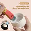 2026 New 3 in 1 Cup Lid Cleaning Brush, Crevice Cleaning Brush for Bottle Gap Tight Spaces Cup, Multifunctional Cleaner Portable CupLid Cleaner with Brush view 2