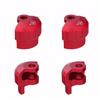 Mesimsple Alum Shock Cap Protector 6S ARAC8965 for Arrma 1/7 Felony Infraction Limitless Mojave Fireteam 6S 1/8 Kraton Outcast Notorious Talion Typhon 6s Series Upgrades Part Red view 1