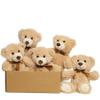 5 in 1 Light Brown Teddy Bear Stuffed Animal, 13.5 inch Soft Cuddly Stuffed Plush Bear, Gifts for Kids Baby Toddlers on Baby Shower, Valentine's Day Christmas Birthday Wedding Party (Light Brown) view 2