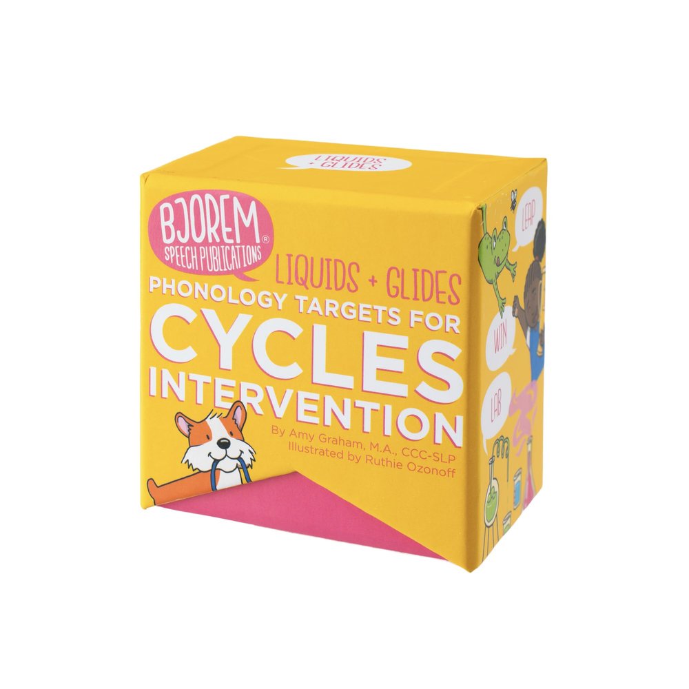 Bjorem Speech Cycles Intervention: Liquids & Glides Phonology Targets for Speech Therapy by Amy Graham