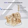 AIJUYE 3D Wooden Puzzles for Adults Marble Run Kit - 159pc 4 Steel Marbles Build Mechanical Maze Model STEM Toys for Teens Adults, 4hr Challenge, No Glue Needed & Desk Kinetic Art, Ages 14+ view 3