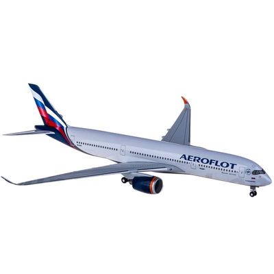 PHYUIDS for: 1: 200 Scale A350-900 VQ-BFY AFL001 Aeroflot Aircraft Model