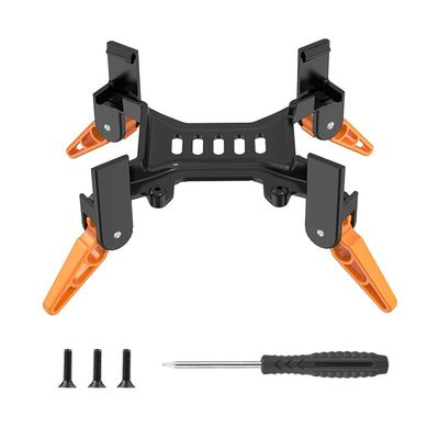 ABZEKH Drone Accessories for Foldable Landing Gear for DJI Avata 2 Drone for Gimbal Protection Light Heighten Feet Extended Kit for Avata2 Drone Accessories(Orange)