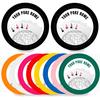 KGNIAHGU Your Poker Room Theme Custom Plastic Chips,5 Available in 9 Colors,Double Sided Full Color PrintAdd Your Own Design,Personalized Image or Text on Chip (Black, 37MM) view 1