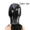 SMGZC Latex Head Cover,with ears,Latex Mask Latex Face Hood,Rubber HeadMask Party Decorate Mask for Cosplay Clubwear (XS) view 3