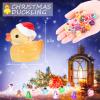 GliSun Christmas Mini Resin Ducks 160 Pack Luminous Tiny Duck Glow in The Dark for Garden Micro Landscape Ornament Dollhouse Plastic Tiny Figurines Birthday Party Favors DIY Decoration Craft view 2