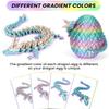 3D Printed Dragon Eggs with Dragon Inside,12in Mystery Crystal Dragon Egg for Easter Basket Stuffers,Easter Basket Essentials,Articulated Crystal Dragon Fidget Toy for Autism/ADHD(RainbowCandy) view 4