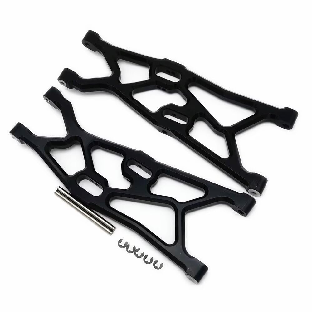 Aluminum Front Lower Suspension Arm Black for Axial 1/8 Yeti XL AX31018