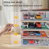 1:24 Scale Car Model Display Case 4 Tiers,with LED Light and Acrylic Dust Cover Toys Car Model Display Stand ,Parking Lot Scene Hot Diecast Wheels Storage Cabinet view 3