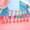 20 Pairs Cute Clip on Earrings for - Animal Clipon Earrings Pack for Little Girls - Colorful Flower Clip-on Earrings Set for - view 2