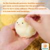 2pcs Handmade Chick Squeeze Toys Ultra Soft Squishy Fidget Toys Silicone Squishies Toys for Stress Relief ( Chicken ) (2pcs) view 2