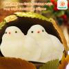 2pcs Handmade Chick Squeeze Toys Ultra Soft Squishy Fidget Toys Silicone Squishies Toys for Stress Relief ( Chicken ) (2pcs) view 3