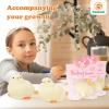 2pcs Handmade Chick Squeeze Toys Ultra Soft Squishy Fidget Toys Silicone Squishies Toys for Stress Relief ( Chicken ) (2pcs) view 4