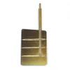 1PCS RC Waterproof Brass Steering Rubber with Rod Dia 4mm Sleeve Height 30/40/50/60mm for 8960 Flat Civilian Ship Model(Sleeve Height 35mm) view 1