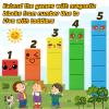 128PCS Magnetic Blocks for Toddlers Toys, Magnetic Blocks-Build Dinosaur Magnet World Set for Boys & Girls t Kids Toys Gift view 2