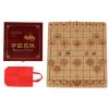 Chinese Chess Set Xiangqi Game Traditional Aluminium Golden Comfortable Touch with Storage Case Board Game for Collection view 1