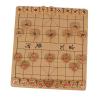Chinese Chess Set Xiangqi Game Traditional Aluminium Golden Comfortable Touch with Storage Case Board Game for Collection view 2