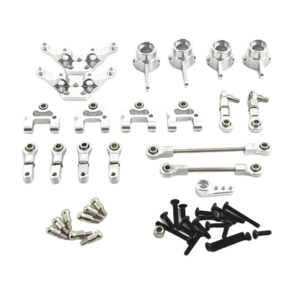 DAIHAOUU Accessory RC Car Metal Alloy Steering Pull Rod Accessories Parts for Wltoys 1/28 284161 284010 284131 RC Car