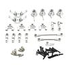DAIHAOUU Accessory RC Car Metal Alloy Steering Pull Rod Accessories Parts for Wltoys 1/28 284161 284010 284131 RC Car view 1