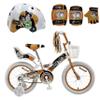 Titan Girls BMX Bike for Kids Ages 4-7, 16-Inch Wheels, 9-Inch Frame, Training Wheels, Toy Seat, Doll Basket, Streamers, First Bike, Princess Bicycle, Gift for Girls view 1