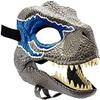 furlinkhm Dino Mask for Kids,Moving Jaw Dinosaur Open Mouth Halloween Animal Costumes Party Latex Mask for Costume Party Christmas Halloween view 1